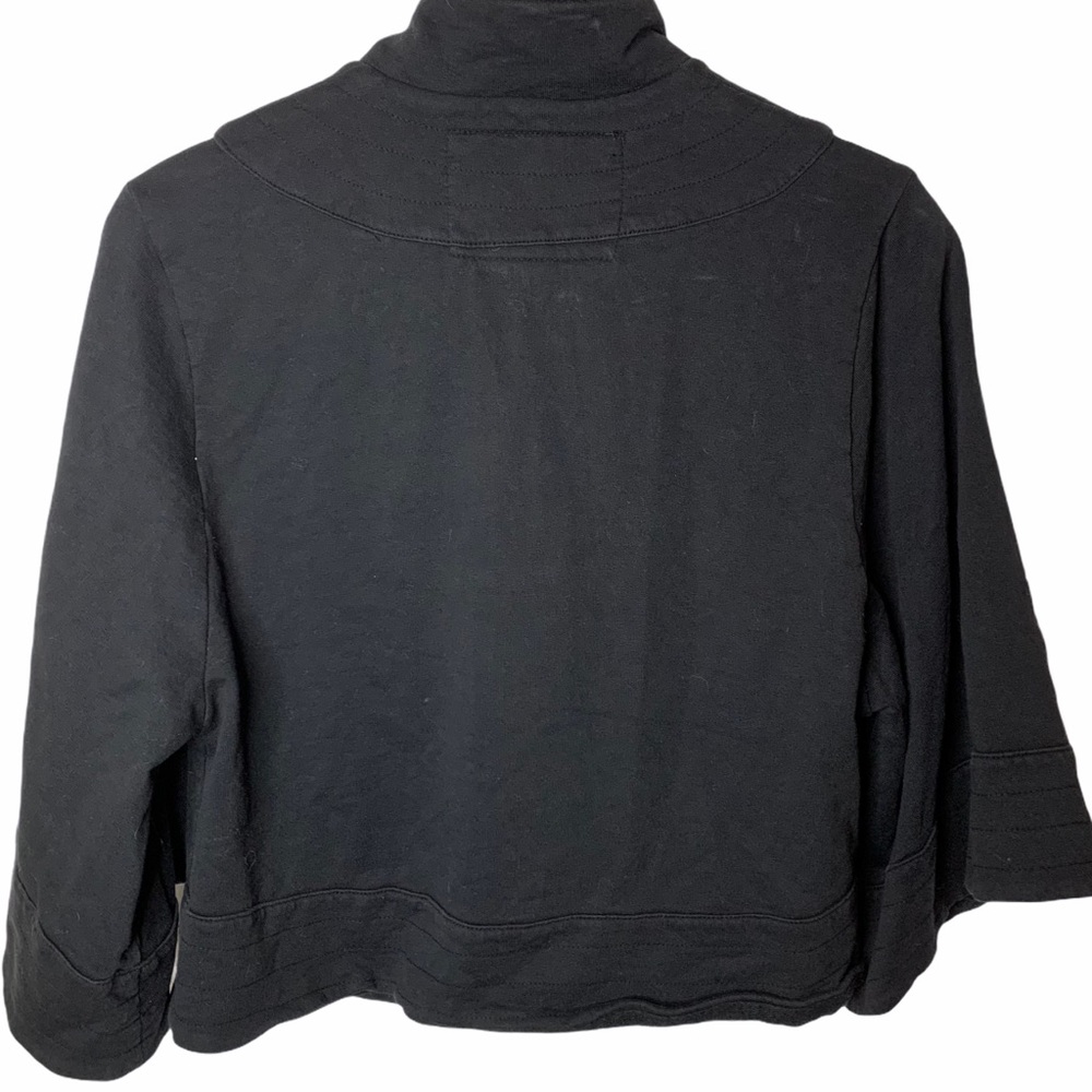 Rails Black Large Button Cardigan Size Small - image 4